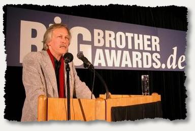 Dr. Rolf Gössner, Verfassungsschutz, Big Brother Awards